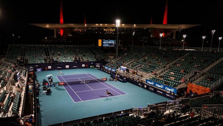 Miami Open tennis action